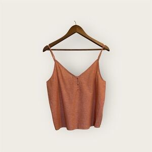 Cotton On Sunburn Button Tank Top
